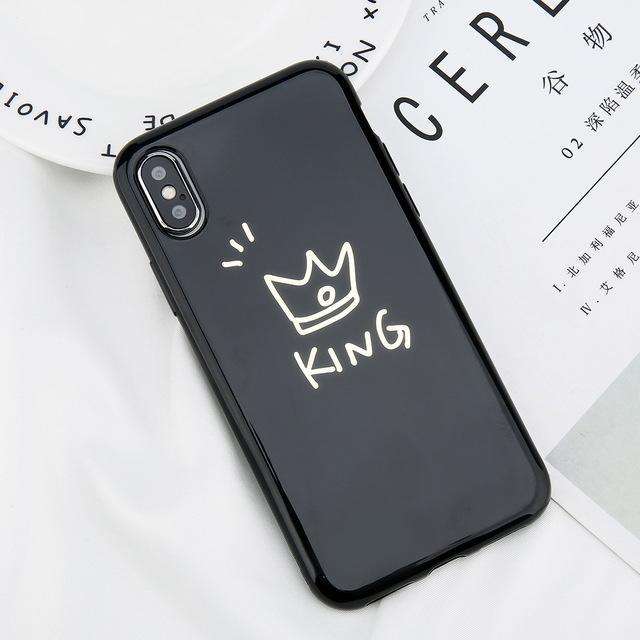 Glossy Crown Phone Cas
