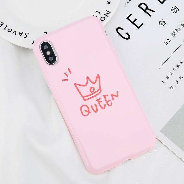 Glossy Crown Phone Cas